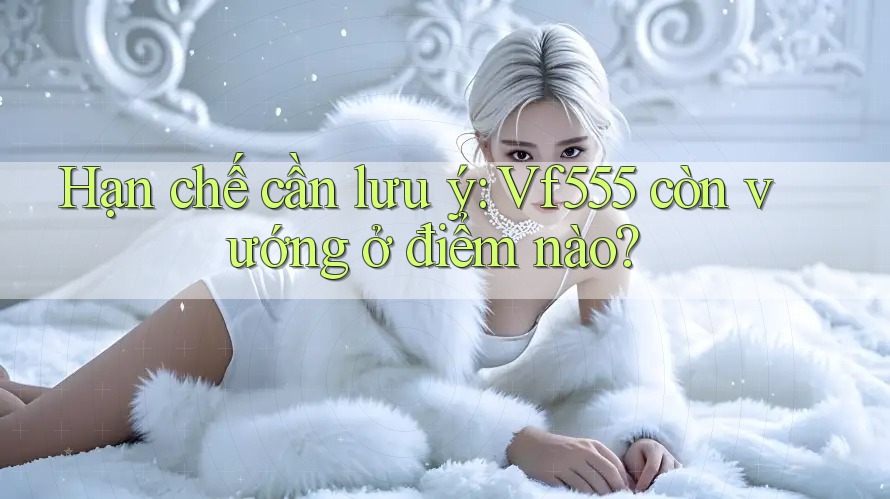 Hạn chế cần lưu ý: Vf555 còn vướng ở điểm nào?