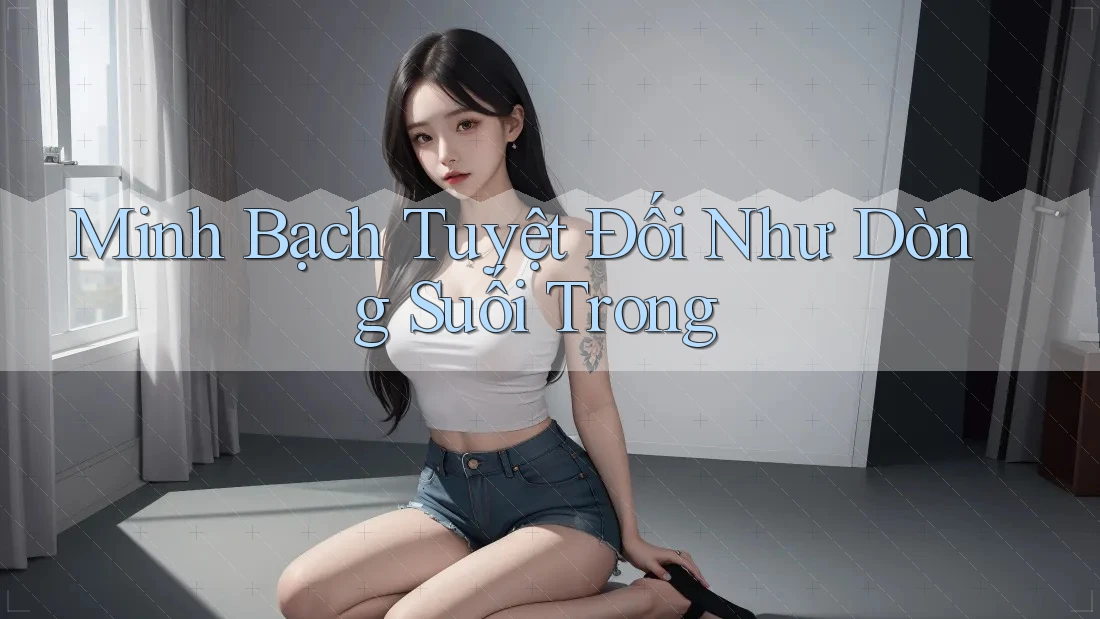 Minh Bạch Tuyệt Đối Như Dòng Suối Trong Minh Bạch Tuyệt Đối Như Dòng Suối Trong