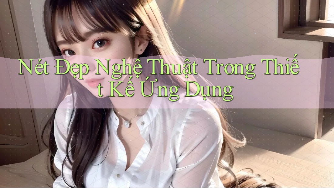 Nét Đẹp Nghệ Thuật Trong Thiết Kế Ứng Dụng Nét Đẹp Nghệ Thuật Trong Thiết Kế Ứng Dụng