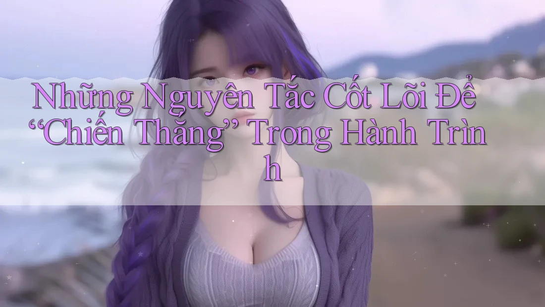 Những Nguyên Tắc Cốt Lõi Để “Chiến Thắng” Trong Hành Trình Những Nguyên Tắc Cốt Lõi Để “Chiến Thắng” Trong Hành Trình
