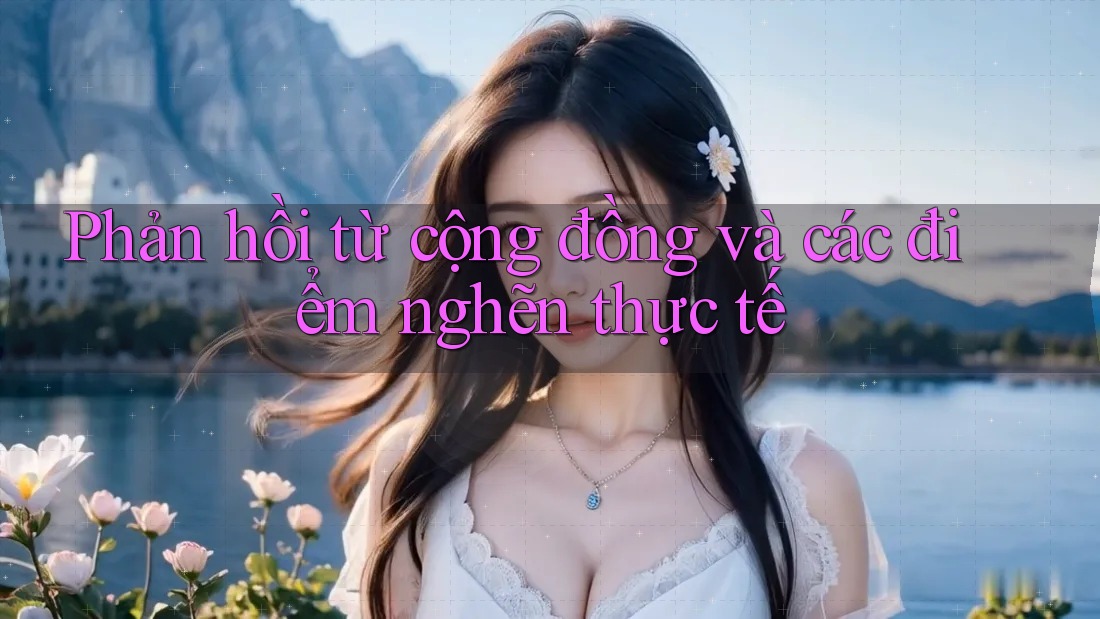 Phản hồi từ cộng đồng và các điểm nghẽn thực tế