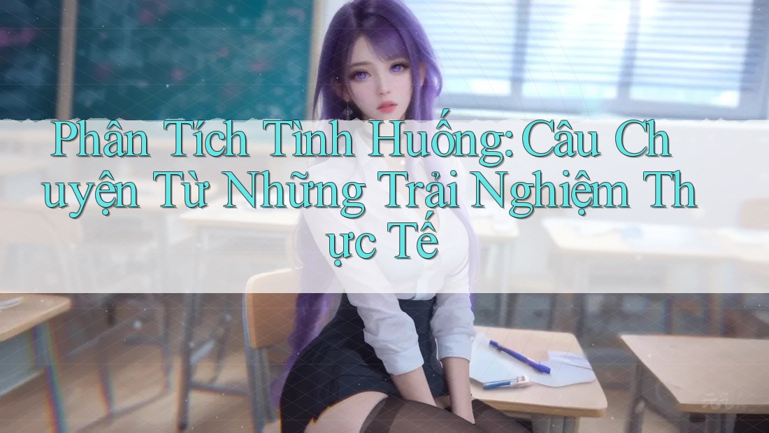 Phân Tích Tình Huống: Câu Chuyện Từ Những Trải Nghiệm Thực Tế Phân Tích Tình Huống: Câu Chuyện Từ Những Trải Nghiệm Thực Tế