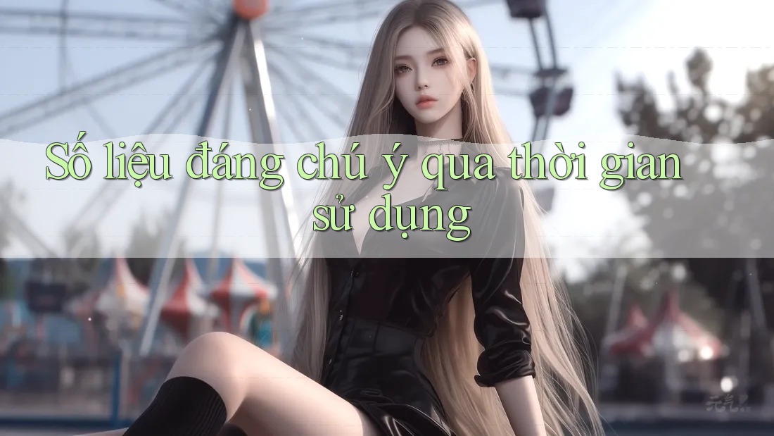 Số liệu đáng chú ý qua thời gian sử dụng