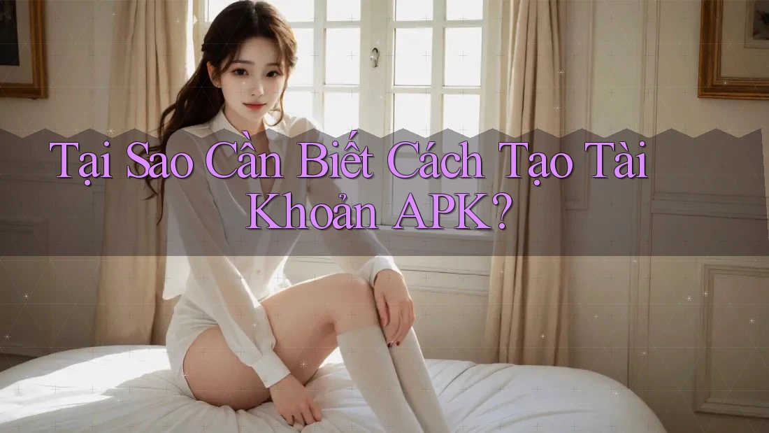 Tại Sao Cần Biết Cách Tạo Tài Khoản APK? Tại Sao Cần Biết Cách Tạo Tài Khoản APK?