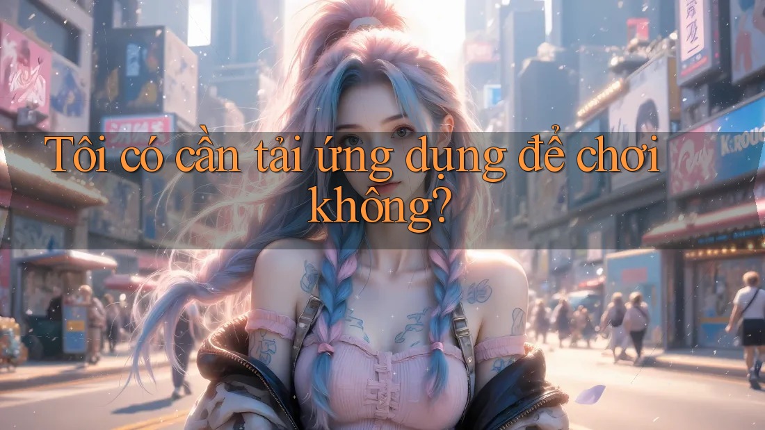 Tôi có cần tải ứng dụng để chơi không?